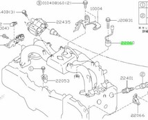 スバル 純正品 レガシィ BH5 A～C フォレスター SF5 B～Dノックセンサー_画像2