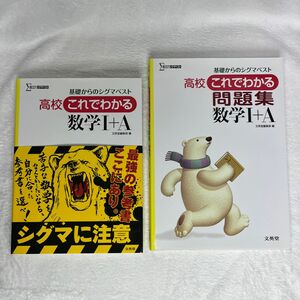 シグマベスト 高校これでわかる 数学1＋A 2冊セット