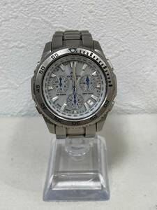 【GY-3156AR】1円~「不動品」ジャンク扱い CASIO OCEANUS Wave Ceptor ソーラー デイト OCW-6501 腕時計 カシオ コレクション 余りコマ有