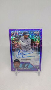 【最新版】 2023 Topps Chrome Update Jerar Encarnacion Purple Sparkle Refractor Auto RC MLB Rookie Autograph Signature Marlins