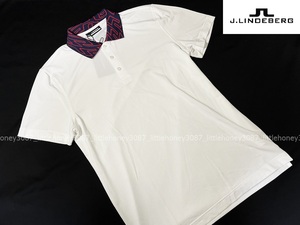 J.LINDEBERG J.リンドバーグ KARTER REGULAR FIT GOLF POLO　ゴルフ　ポロシャツ(M)[5]