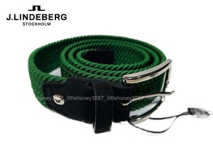 J.LINDEBERG J.リンドバーグ ゴルフ ベルト BEN BRAIDED ELASTIC BELT(95)[15]