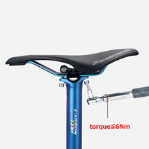 TOSEEK 外径27.2/30.8/31.6mm サイズ350/400ｍｍ カーボンシートポスト MTB ロードバイク 自転車 シートポスト TK205_画像8