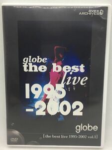 DVD『globe the best live 1995-2002 Vol.1』※帯付き/グローブ/小室哲哉/KEIKO/マイクパンサー/DEPARTURES/FEEL LIKE DANCE/avex/ i-1021