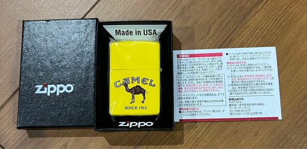 Zippo キャメル　限定品