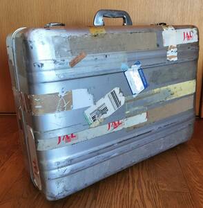  Zero Halliburton jelarumin trunk suitcase large retro Vintage 