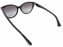 1円 ■美品■ EMPORIO ARMANI エンポリオアルマーニ EA4162 5875/8G サングラス メガネ 眼鏡 メンズ レディース ブラック系 AV2816_画像2