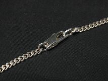 1円 ■美品■ GUCCI グッチ ブランデッドG SV925 ネックレス ペンダント アクセサリー レディース メンズ シルバー系 AU3925_画像3