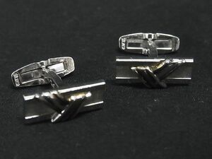 YVESSAINTLAURENT イヴサンローラン SV925 カフスボタン カフリンクス アクセサリービジネス 紳士 メンズ シルバー系 DD3730