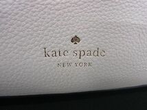 1円 ■極美品■ kate spade ケイトスペード レザー ショルダーバッグ ミニバッグ 肩掛けかばん レディース アイボリー系 AS4782_画像6