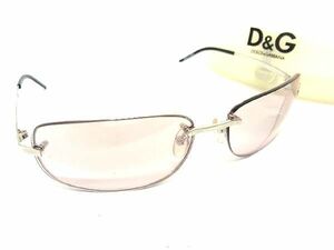 1円 ■極美品■ DOLCE＆GABBANA ドルチェ&ガッバーナ DD2216 61□14‐125 サングラス メガネ 眼鏡 シルバー系 BE7783