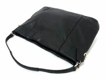 1円 ■美品■ COACH コーチ F35809 レザー ハンドバッグ ワンショルダー ワンハンドル レディース ブラック系 AT3164_画像3