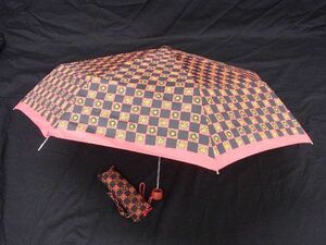 GIANNI VERSACE ジャンニヴェルサーチ メデューサ 3段折り 折りたたみ傘 折り畳み傘 高級傘 アンブレラ 雨具 レッド系 DD4927