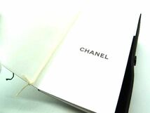 ■極美品■ CHANEL シャネル ココマーク メモ帳 ステーショナリー レディース メンズ ブラック系 DD8575_画像3