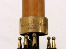 1円 LOUIS VUITTON ルイヴィトン M70107 モノグラムミニ パラプルュイ ジブレ ポリアミド100％ 長傘 高級傘 ブラウン系 AS3859_画像7