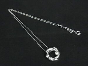 1円 ■美品■ TASAKI タサキ SV925×本真珠 アコヤ真珠 パール 約4mm ネックレス ペンダント アクセサリー レディース シルバー系 AU4602