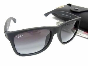 1円 ■極美品■ Ray-Ban レイバン RB 4165-F JUSTIN 622/8G サングラス メガネ 眼鏡 メンズ レディース ブラック系 AT3649