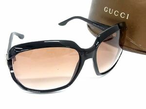 1円 ■美品■ GUCCI グッチ GG3110/S D26LF 62□16 115 インターロッキングG サングラス メガネ 眼鏡 レディース ブラック系 AT4348