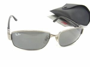 1円 ■美品■ Ray-Ban レイバン RB3473 004/4T サングラス メガネ 眼鏡 メンズ レディース シルバー系 BE8463