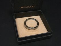 1円 BVLGARI ブルガリブルガリ SV925 キーホルダー キーリング ペンダントトップ チャーム レディース メンズ シルバー系 AV4105_画像1