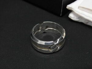 1円 ■極美品■ GUCCI グッチ インフィニティノット SV925 リング 指輪 アクセサリー 表記サイズ 20 (約18号) シルバー系 AT4183