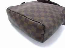 1円 LOUIS VUITTON ルイヴィトン N41442 ダミエ オラフPM ショルダーバッグ クロスボディ ポシェット ブラウン系 CD0711_画像4