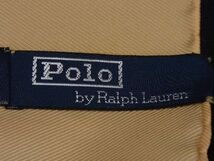 ■美品■ POLO RALPH LAUREN ポロラルフローレン シルク100% オレンジ系×マルチカラー DD3587_画像4