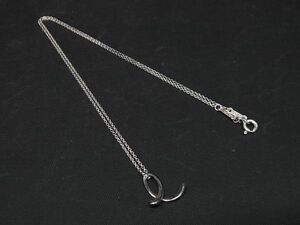 1円 TIFFANY＆Co ティファニー エルサペレッティ レター l SV925 イニシャル ネックレス アクセサリー シルバー系 AN5812