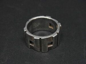 1円 GUCCI グッチ SV925 リング 指輪 アクセサリー 約18号 メンズ シルバー系 AT4489