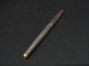 1円 PARKER パーカー 万年筆 筆記用具 文房具 ステーショナリー メンズ レディース グレー系×ゴールド系 AV3616