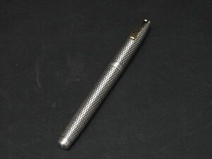 1円 ■極美品■ SHEAFFER シェーファー SV925 ペン先 14K 14金 万年筆 筆記用具 文房具 ステーショナリー シルバー系 AT4089