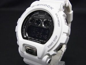 1円 ■稼働品■新品同様■ CASIO カシオ GD-X6900FB G-SHOCK SS×ラバー クオーツ 20気圧防水 腕時計 ウォッチ ホワイト系 BE8523