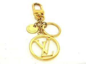 # ultimate beautiful goods # LOUIS VUITTON Louis Vuitton M68000 LV Circle key holder key ring men's lady's gold group BE7290