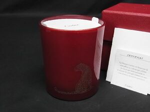 ■ Новая статья ■ Неиспользованная ■ Cartier Cartier Pan Tail Aroma Candle Candle Candle Au1159