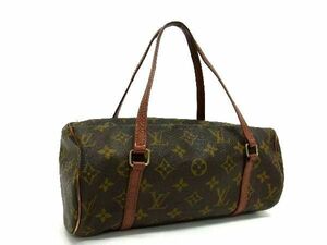 1円 LOUIS VUITTON ルイヴィトン M51386 モノグラム パピヨン26 ハンドバッグ トートバッグ レディース ブラウン系 BF4969