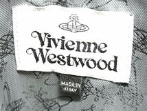 1円 ■美品■ Vivienne Westwood ヴィヴィアンウエストウッド オーブ レザー ショルダーバッグ トート 肩掛け ネイビー系 BF4707_画像6