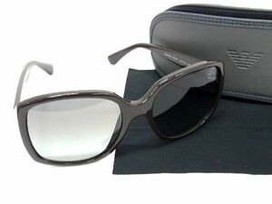 1円 ■新品同様■ GIORGIO ARMANI ジョルジオアルマーニ EA4018 5118/11 サングラス メガネ 眼鏡 メンズ レディース ブラウン系 AT6076