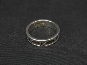 1円 ■美品■ TIFFANY＆Co ティファニー アトラス SV925 リング 指輪 アクセサリー 約20号 メンズ レディース シルバー系 AS1918