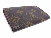 1円 ■美品■ LOUIS VUITTON ルイヴィトン M61930 モノグラム ポルトモネ プラ コインケース コインパース 小銭入れ ブラウン系 BG6358_画像2