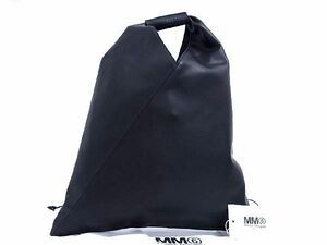 1円 ■美品■ Maison Margiela メゾン マルジェラ ジャバニーズトート レザー ショルダーバッグ 肩掛け レディース ブラック系 AV4249