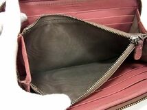 1円■極上■本物■ BOTTEGAVENETA ボッテガヴェネタ イントレチャート アイヤーズ パイソン ラウンドファスナー 長財布 ブラウン系 BI0658_画像4