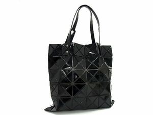 1円 ■美品■ BAO BAO ISSEY MIYAKE バオバオイッセイミヤケ ルーセント PVC ハンドバッグ トートバッグ レディース ブラック系 BI0817