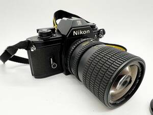 ニコン Nikon EM ブラック ボディ OSAWA MC 1:3.5-4.5 35-105mm シャッター 巻き上げ OK【3459】