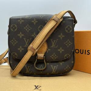 1円 【天下一品】 LOUIS VUITTON ルイヴィトン サンクルーMM モノグラム ショルダーバッグ M51243 肩掛け 革 レザー