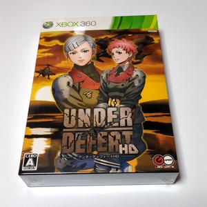 新品未開封 アンダーディフィートHD 限定版 UNDER DEFEAT HD　G.rev グレフ Xbox360　