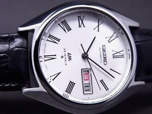 セイコー ロードマチック 25石 自動巻時計 ローマンダイアル 1975年製 美品！！
