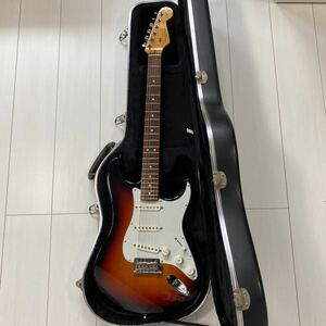 1円 Fender USA American standard Stratocaster サンバースト フェンダー ストラトキャスター 純正ハードケース付属 アメスタ