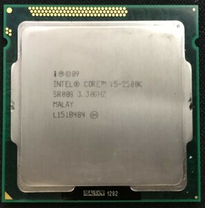 Intel Core i5-2500K 起動確認済