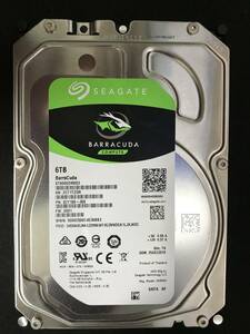 Seagate Barracuda ST6000DM003 6TB 3.5inch ハードディスク 使用時間625時間