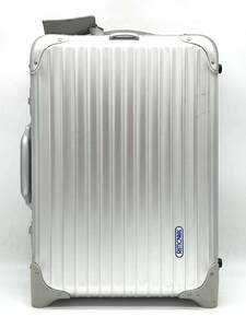 1円 良品 RIMOWA リモワ トパーズ 2輪 アルミ シルバー TSAダイヤルロック式 キャリーケース スーツケース 32L